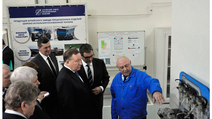 Алтайский губернатор принял участие в заседании союза промышленников